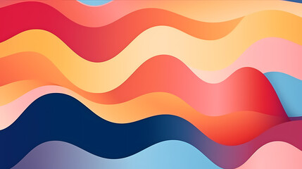 Pastel background with abstract geometric shapes