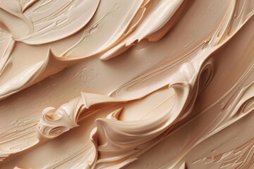 A close-up look at cream texture
