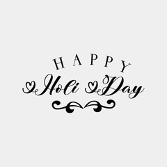 Holi day design and t shirt