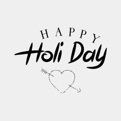 Holi day design and t shirt