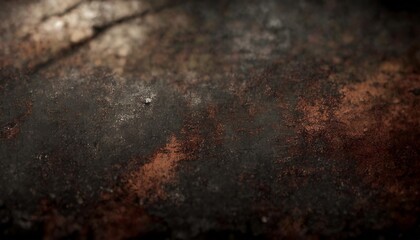 texture of rusted grunge with black background
