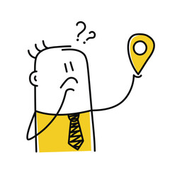 man chooses way to travel