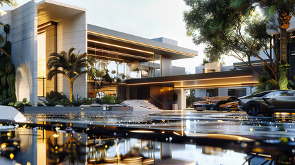 Modern Urban Living: Architectural Design Blending Comfort with Contemporary Style