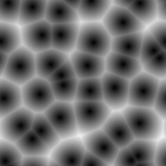 seamless voronoi black and white abstract background