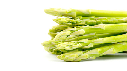 asparagus on the table is beautiful