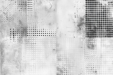 Close-Up, Grid-Like Fabric Texture with Small Holes