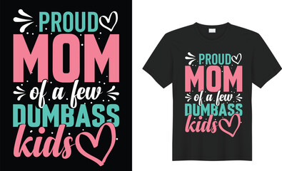 Mother's day motivational quote T-shirt Design. Hand drawn vintage illustration with hand-lettering. Vector art. Ready for t-shirt, poster, Cards, Sticker, textile, blouse, black background.

