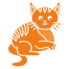 cat animal illustration