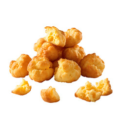 Cheese Puffs image isolated on a transparent background PNG photo