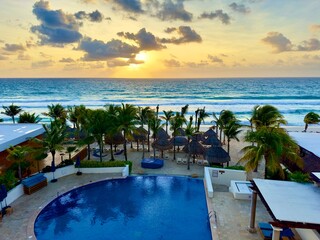 Strand und Meer in Cancun (Mexiko)