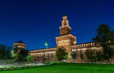 Castello Sforzesco in Milan - 749890332