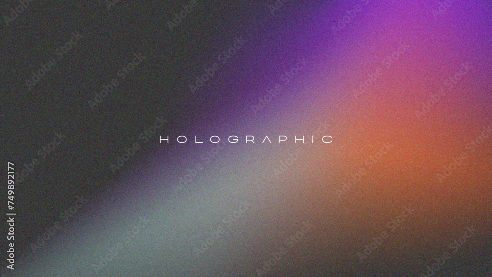 Wall mural trendy gradient grainy texture. soft gradient backdrop with place for text. vector illustration for 