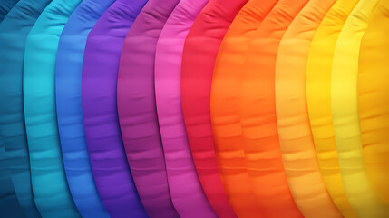 Fototapeta premium Colorful Design Rainbow Background Illustration