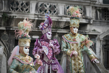 Fototapeta na wymiar Carnevale in Venedig XV