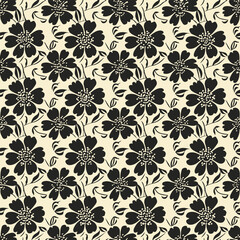 Japanese seamless pattern illustration