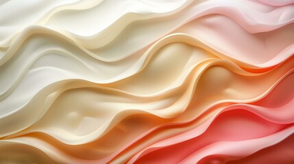 3D abstract in pastel colors, gentle gradient backdrop, minimalist soft texture, modern art design, AI Generative