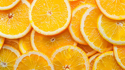 Orange Oasis: A Citrus Panorama