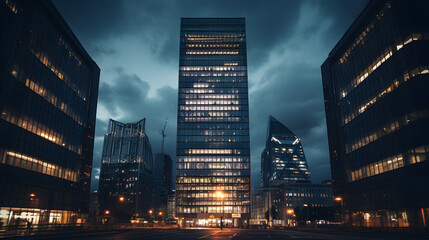 The Majestic BT Building: A Striking Blend of Architecture and Urban Beauty in the Intertwined...