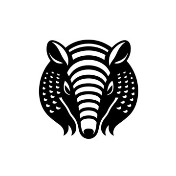 Simple and Clean Armadillo Logo Icon