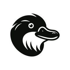 Simple and Clean Platypus Logo Icon