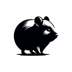 Simple and Clean Quokka Logo Icon