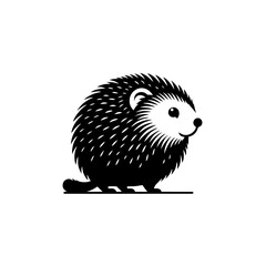 Simple and Clean Otter Logo Icon