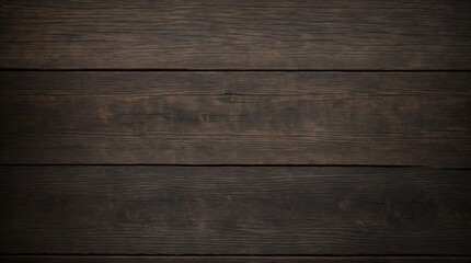 Naklejka premium Antique dark wooden planks revealing grain texture and knots 