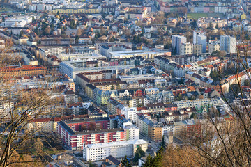 Innsbruck, Tyrol, Austria, City view
