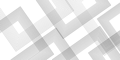 Abstract background with black lines and white background design  Geometric design with dynamic on white background in concept, wave.  rectangle and triangle lines and shapes design  - obrazy, fototapety, plakaty