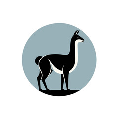 Vicuña Logo Icon Simple and Clean