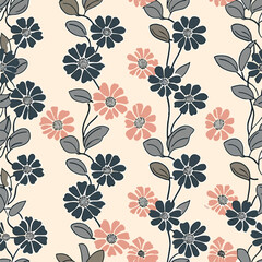 Japanese seamless pattern illustration