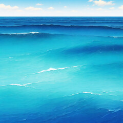 Sea Water Flow Background.Ai generate