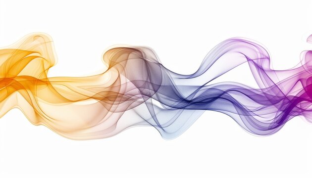 Dynamic rainbow color wave abstract background for creative design projects and artistic ventures