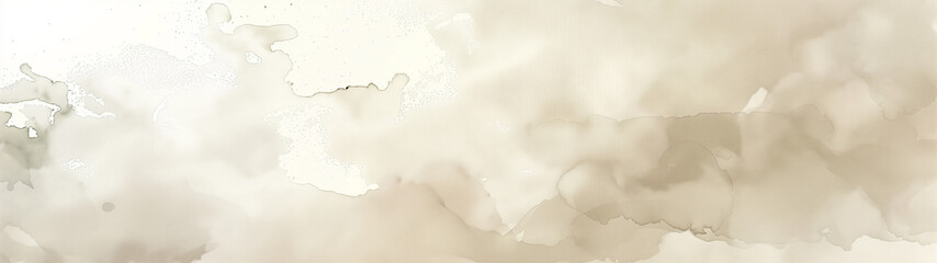 Obraz premium Introspective Hues: A Soft Watercolor Dream