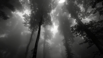 Fototapeta premium Mysterious forest whispers