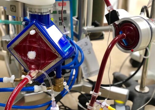  ECMO (Extracorporeal membrane oxygenation) in critical care unit (CCU)