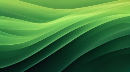 Fototapeta premium Dynamic emerald abstract currents swirl on a digital canvas 