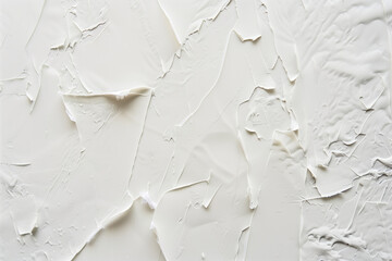 White milky color wall plaster texture. - obrazy, fototapety, plakaty