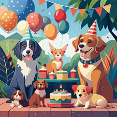 Obraz na płótnie Canvas National Puppy Day