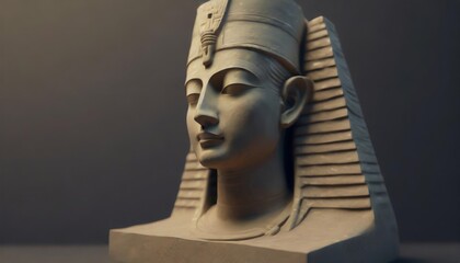 an ancient egyptian sculpture