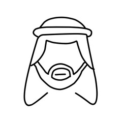 Line icons Islamic