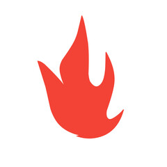 fire icon color,red,orange,yellow,vector