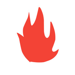 fire icon color,red,orange,yellow,vector