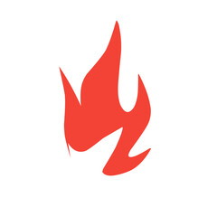 fire icon color,red,orange,yellow,vector