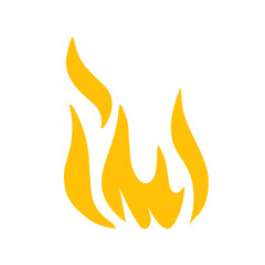 fire icon color,red,orange,yellow,vector