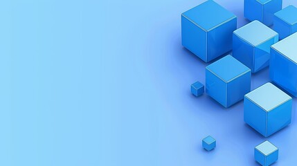 Obraz premium 3d business background with text space for presentations and marketing, ideal for corporate designs.