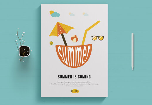 Summer Poster Layout