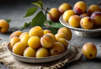 apricots in a basket
