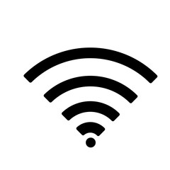 Wifi icon.wireless internet signal icon 