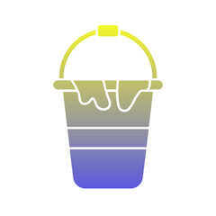 Paint Bucket Flat Gradient Style